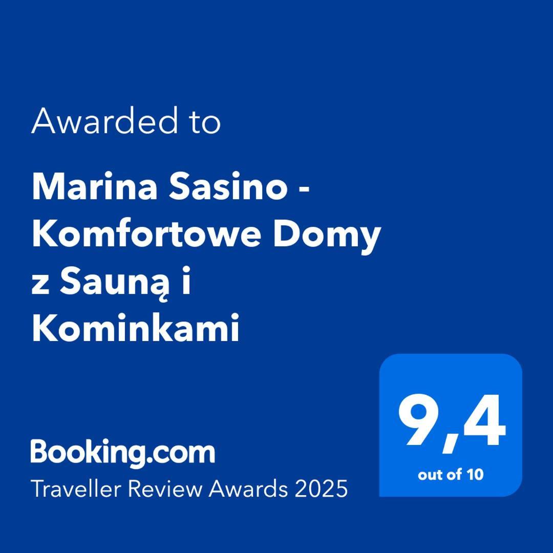 Marina Sasino - Komfortowe Domy Z Sauna I Kominkami Екстер'єр фото